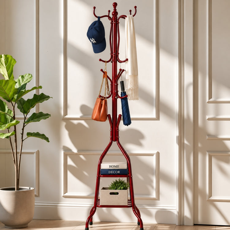 Clothes hanging stand/ Coat Hanging Stand - 64 Inches Height.