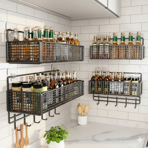 2 pc Self Adhesive Hook  Basket