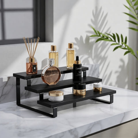 3 Layer Wooden Shelf Rack