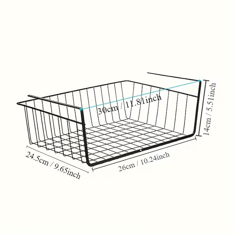 1 Pc Under Shelf Basket