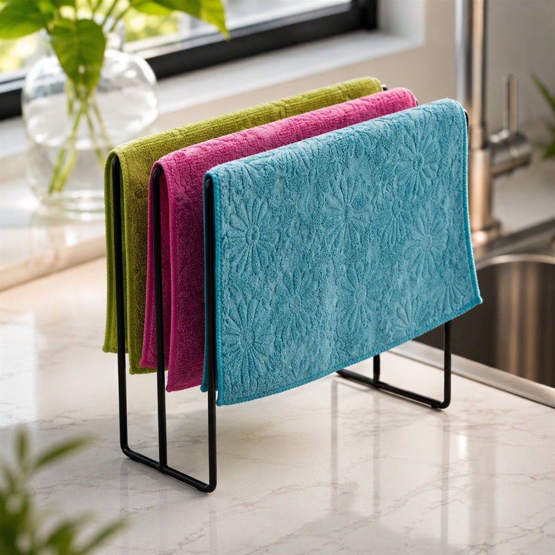 3 layer Towel Rack For Kitchen And Bathroom