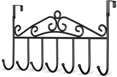 Door Hanging Rack with 7 Hoos