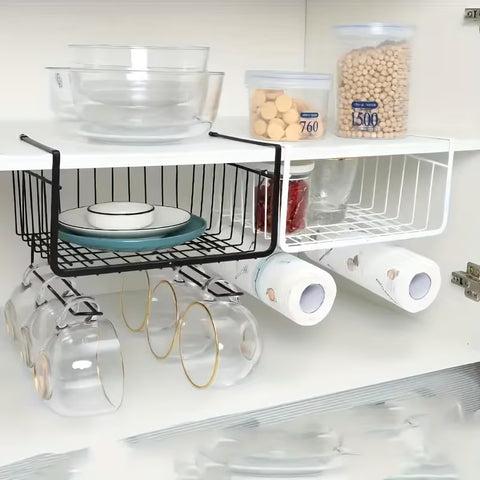 1 pc Under Shelf Basket