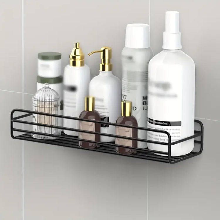 3 Pc Storage rack for kitchen bathroom with strong adhesive stickers (no drill needed)