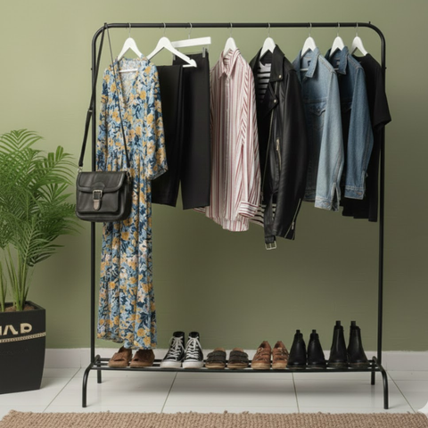 Clothes hanging stand