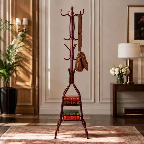 Clothes hanging stand/ Coat Hanging Stand - 64 Inches Height.