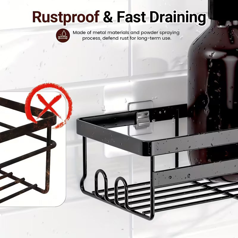 Pack of 2 Bathroom Shelves