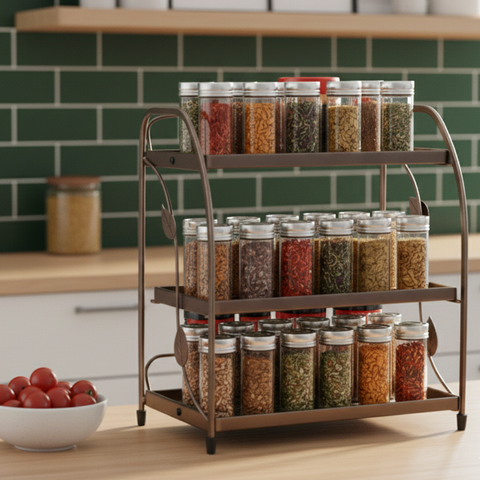 Luxury Premium Quality Foldable 2 & 3 Tier Multipurpose Rack