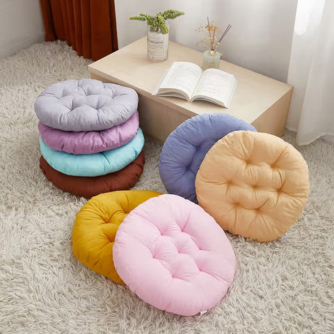 2 Pc Velvet Floor Cushions