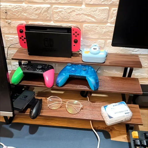 3 & 4 Layer Wooden Shelf Rack
