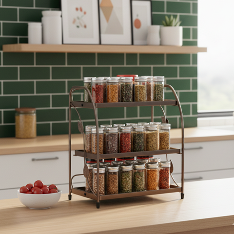 Luxury Premium Quality Foldable 2 & 3 Tier Multipurpose Rack
