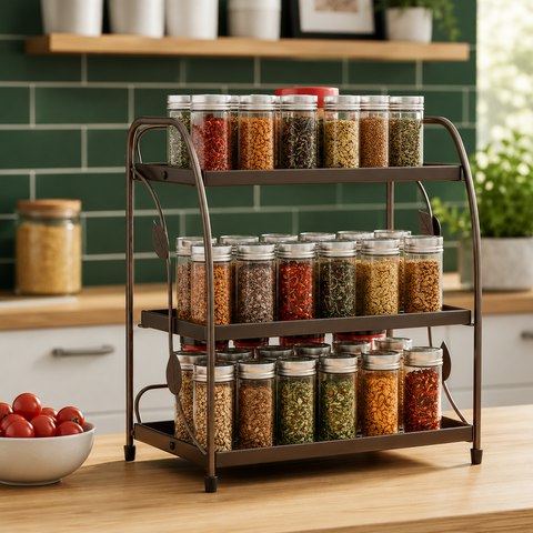 Luxury Premium Quality Foldable 2 & 3 Tier Multipurpose Rack