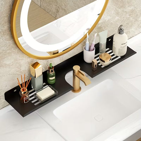 Wall Mounted Storage Shelf. With adhesive |No Drill Needed